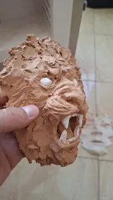 Lion — Sculpture ceramic sculpture by Damiano Derin, 