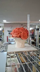 Bouquet in progress — Damiano Derin's studio